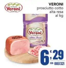 Gruppo di Palo Veroni prosciutto cotto alta resa offerta