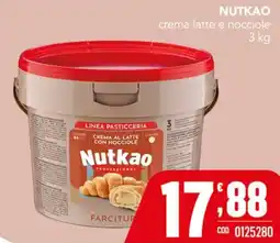 Gruppo di Palo Nutkao crema al latte con nocciole offerta