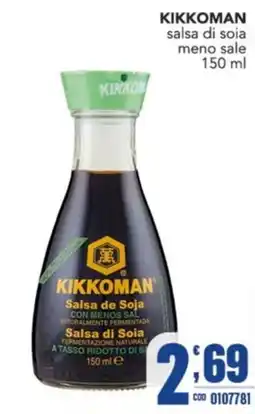 Gruppo di Palo Kikkoman salsa di soia meno sale offerta
