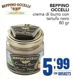 Gruppo di Palo Beppino Occelli crema di burro con tartufo nero offerta