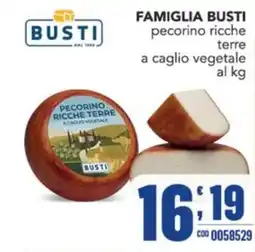 Gruppo di Palo Pecorino ricche terre a caglio vegetale Busti offerta