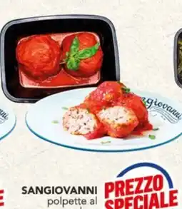 Gruppo di Palo Sangiovanni polpette al pomodoro offerta
