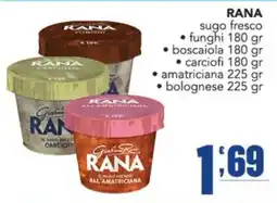 Gruppo di Palo Rana sugo fresco offerta