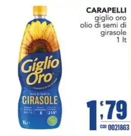 Gruppo di Palo Giglio Oro olio di semi di girasole offerta
