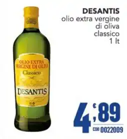 Gruppo di Palo Olio extra vergine di oliva classico Desantis offerta