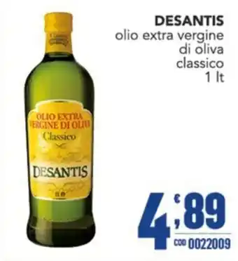 Gruppo di Palo Olio extra vergine di oliva classico Desantis offerta