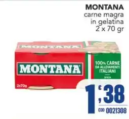 Gruppo di Palo carne magra in gelatina Montana offerta