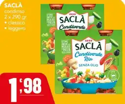 Gruppo di Palo Saclà Condiverde Riso Senza Olio offerta