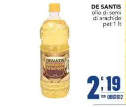 Gruppo di Palo Desantis olio di semi di arachide offerta