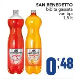Gruppo di Palo San Benedetto bibita gassata offerta