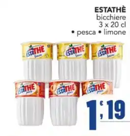 Gruppo di Palo Bicchiere Estathe offerta
