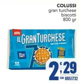 Gruppo di Palo Colussi gran turchese biscotti offerta
