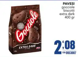 Gruppo di Palo Gocciole biscotti extra dark offerta