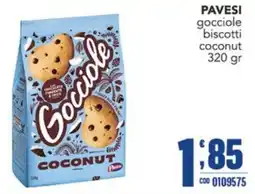 Gruppo di Palo Pavesi gocciolè biscotti coconut offerta