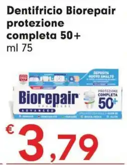 Eurospar Dentifricio Biorepair protezione completa 50+ offerta