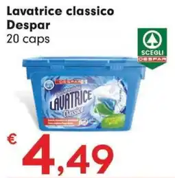 Eurospar Lavatrice classico Despar offerta