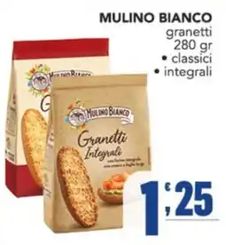 Gruppo di Palo Mulino Bianco Granetti Integrali offerta