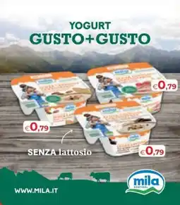 Despar Yogurt Gusto+Gusto senza lattosio offerta