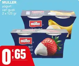 Gruppo di Palo Muller yogurt vari gusti offerta