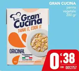 Gruppo di Palo Gran Cucina panna vegetale offerta