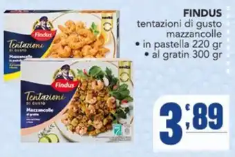 Gruppo di Palo Findus Tentazioni di gusto Mazzancolle offerta