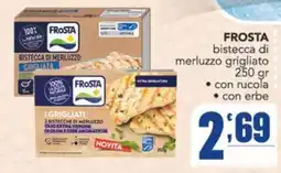 Gruppo di Palo Frosta bistecca di merluzzo grigliato offerta