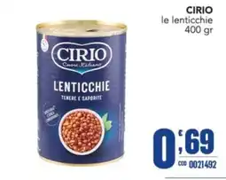 Gruppo di Palo Cirio lenticchie offerta
