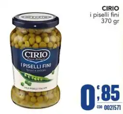 Gruppo di Palo Cirio i piselli fini offerta