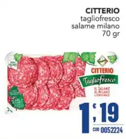 Gruppo di Palo Citterio tagliofresco salame milano offerta