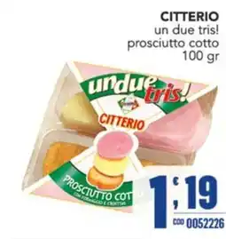 Gruppo di Palo prosciutto cotto Citterio offerta