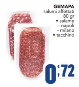 Gruppo di Palo Gemapa salumi affettati offerta