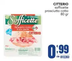 Gruppo di Palo Sofficette prosciutto cotto Citterio offerta