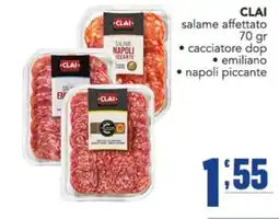 Gruppo di Palo Clai salame affettato offerta