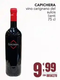 Gruppo di Palo Capichera vino carignano del sulcis lianti offerta