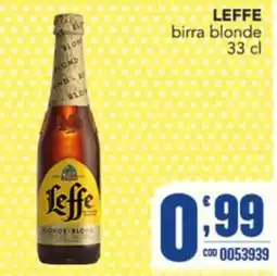 Gruppo di Palo Leffe birra blonde offerta