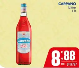Gruppo di Palo Carpano Botanic Bitter offerta