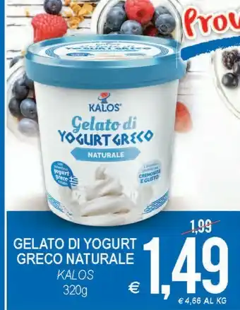 MD Discount Gelato di yogurt greco naturale 320 g offerta