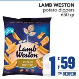 Gruppo di Palo Lamb Weston potato dippers offerta