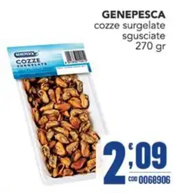 Gruppo di Palo GenePesca cozze surgelate sgusciate offerta