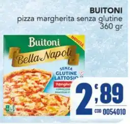 Gruppo di Palo Buitoni pizza margherita senza glutine offerta