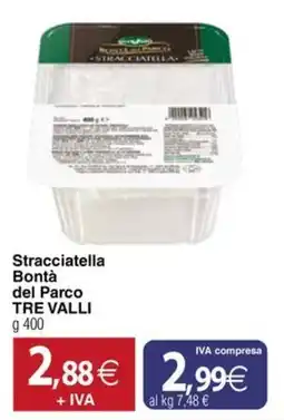Docks Cash&Carry Stracciatella Bontà del Parco TRE VALLI offerta