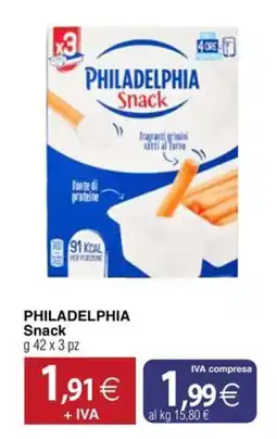 Docks Cash&Carry Philadelphia Snack offerta