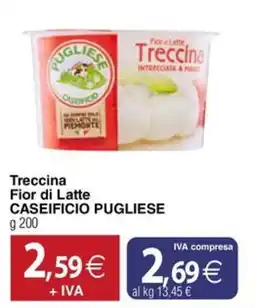 Docks Cash&Carry Treccina Fior di Latte Caseificio Pugliese offerta