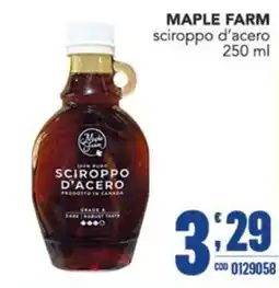 Gruppo di Palo Maple Farm sciroppo d'acero offerta