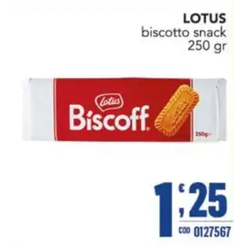 Gruppo di Palo Lotus Biscoff offerta