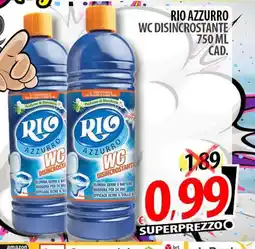 Il Genio Supermercato Rio Azzurro WC Disincrostante offerta