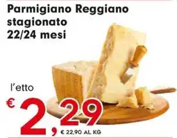 Eurospar Parmigiano Reggiano stagionato offerta