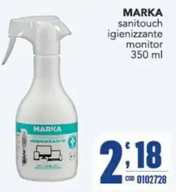Gruppo di Palo Marka sanitouch igienizzante monitor offerta