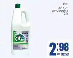 Gruppo di Palo Cif gel con candeggina offerta
