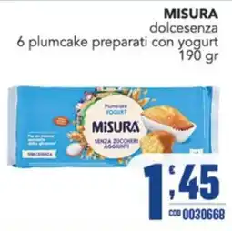 Gruppo di Palo Plumcake Yogurt Misura offerta